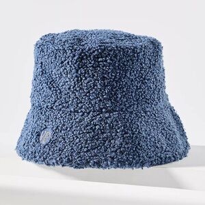 Van Palma Aloe Bucket Hat Blue Medium Winter Bucket Hat Anthropologie Shearling